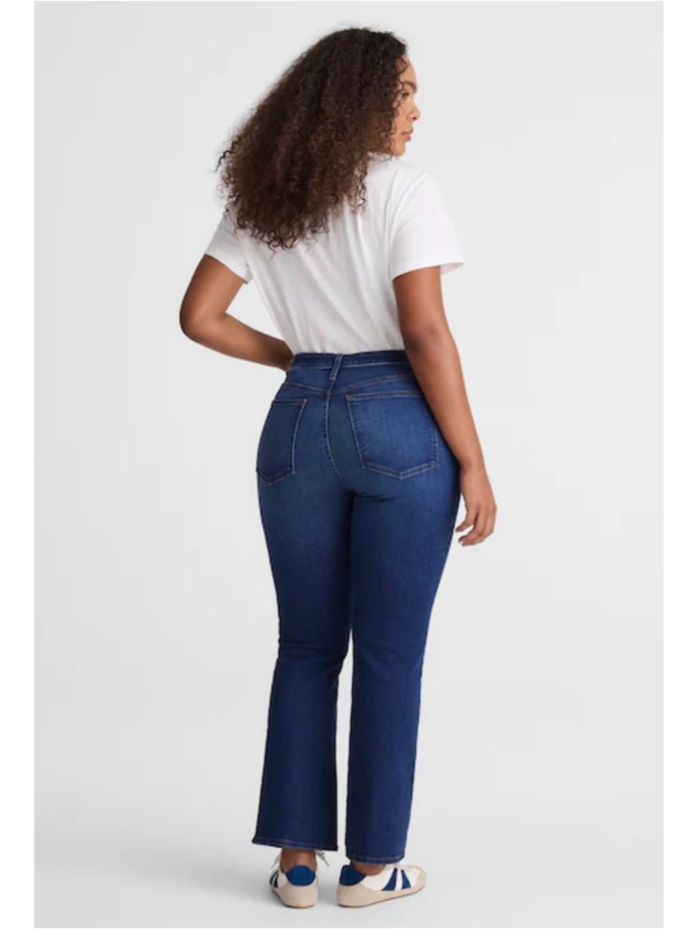 NWT Madewell The Tall Curvy Flare Crop Jean Super Stretch Denim Osgoode Wash - Picture 6 of 6